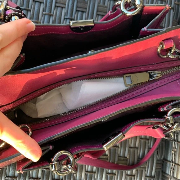 Coach Dreamer in Mixed Berry/Gunmetal EUC - Picture 7 of 14